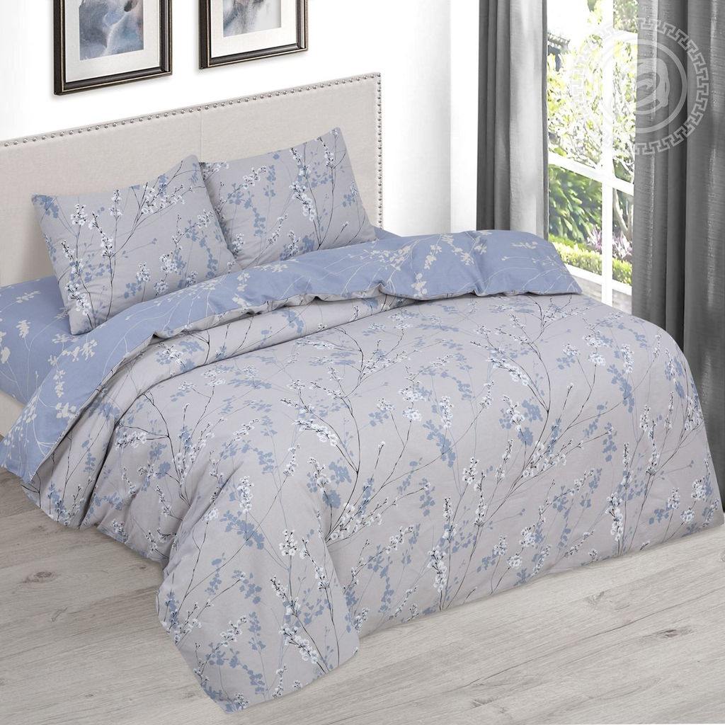 Постельное белье Камелия с наволочками 50х70 (поплин DE LUXE) 2 сп. с Евро/Пододеяльник: 1 шт. - 215*175; Простыня: 1 шт. - 215*240; Наволочка: 2 шт. - 50*70; DE LUXE с наволочками 50х70