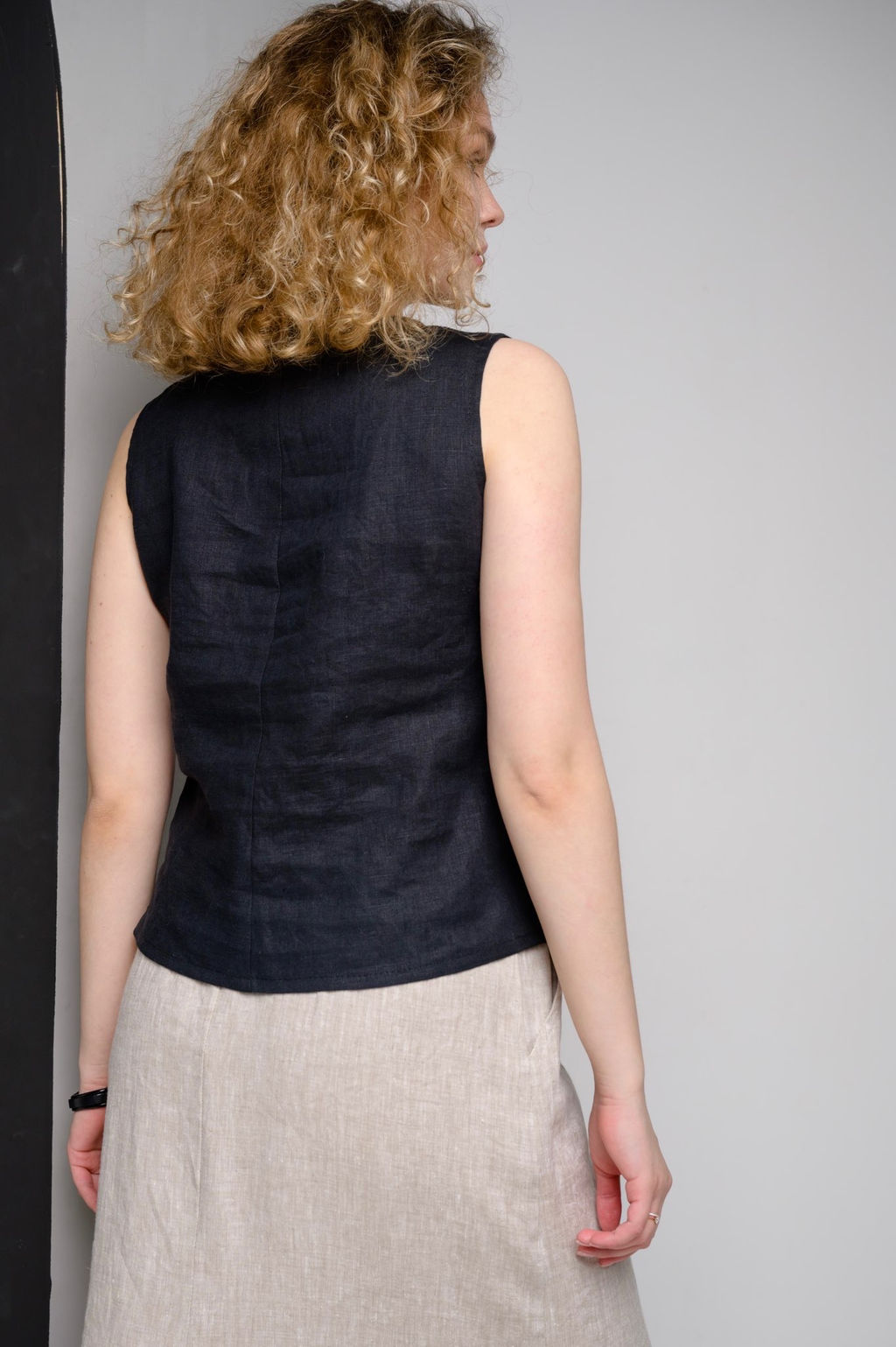 100% ЛЁН базовый топ - Новый лен фото 5