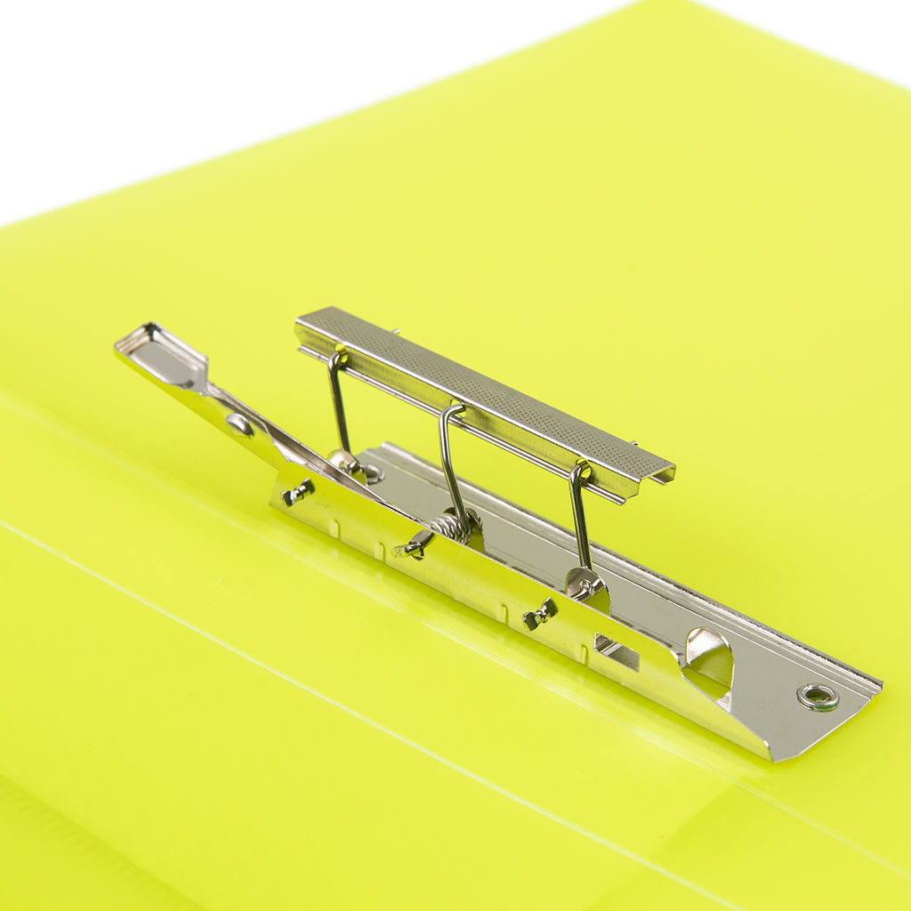 Expert Complete PRISMA NEON Папка с металлическим прижимом A4 700 мкм 20 мм эффект 3D 6 шт. желтый EC210700009