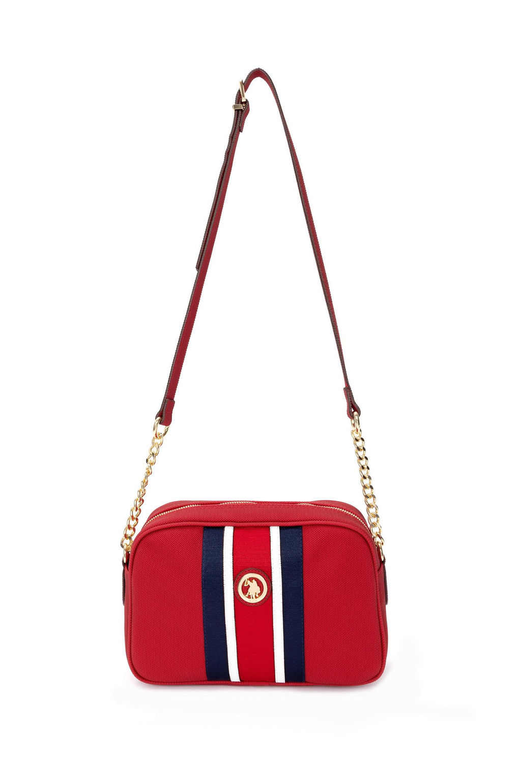 Женская красная сумка - U.s. polo assn фото 4