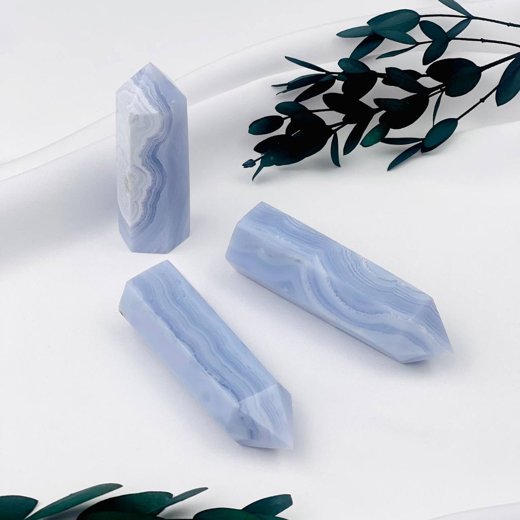 Кристалл из Голубого агата
