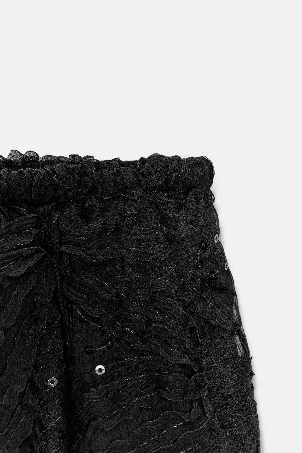 SEQUINNED BALLOON TROUSERS - Zara фото 3