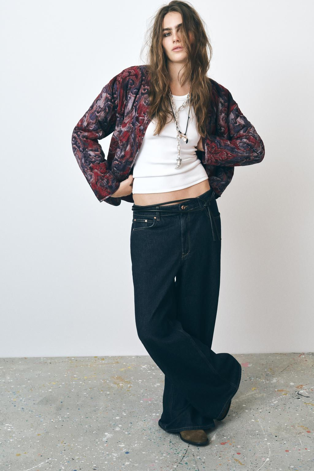 PRINTED QUILTED JACKET