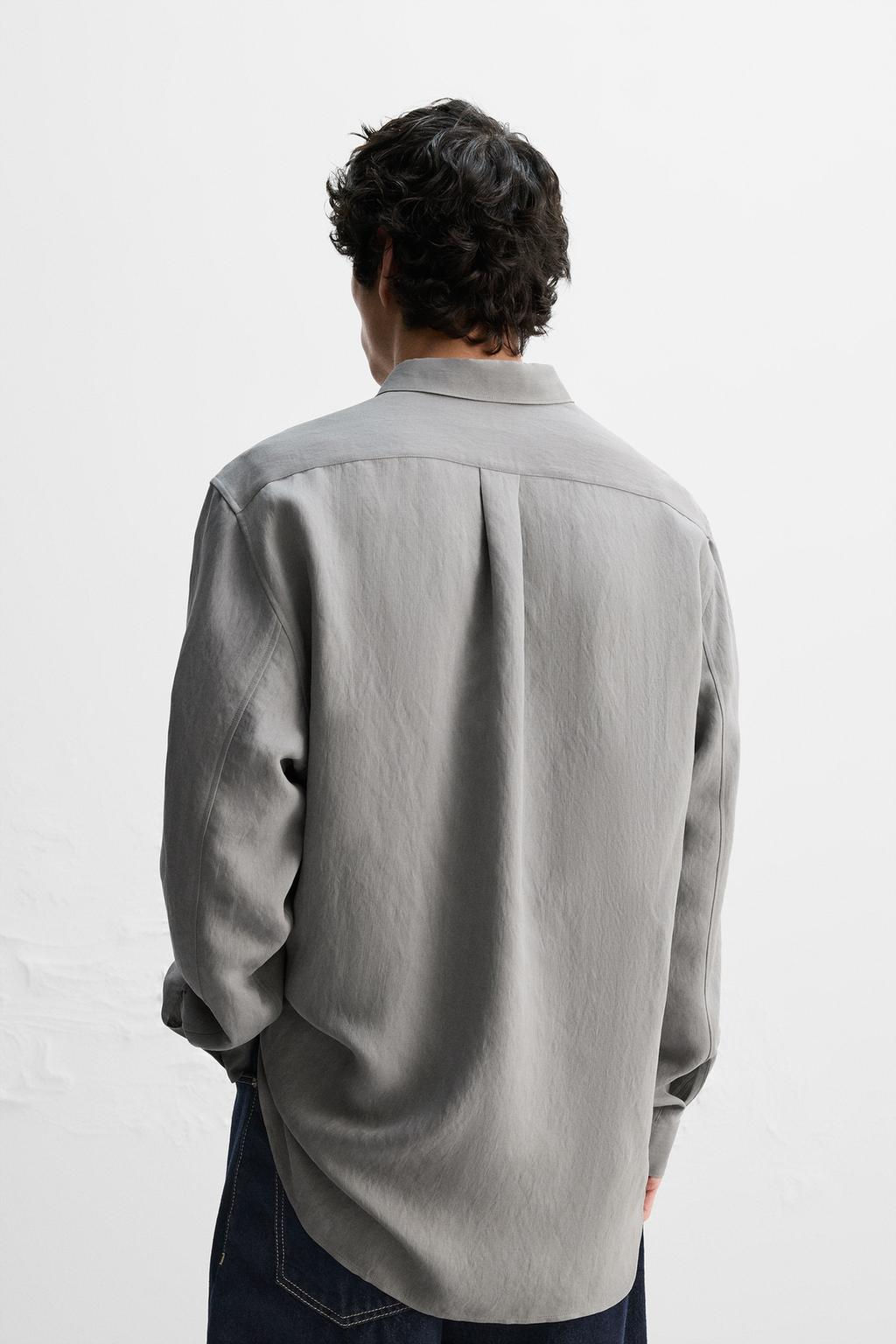 STRIPED JACQUARD SHIRT - Zara фото 3