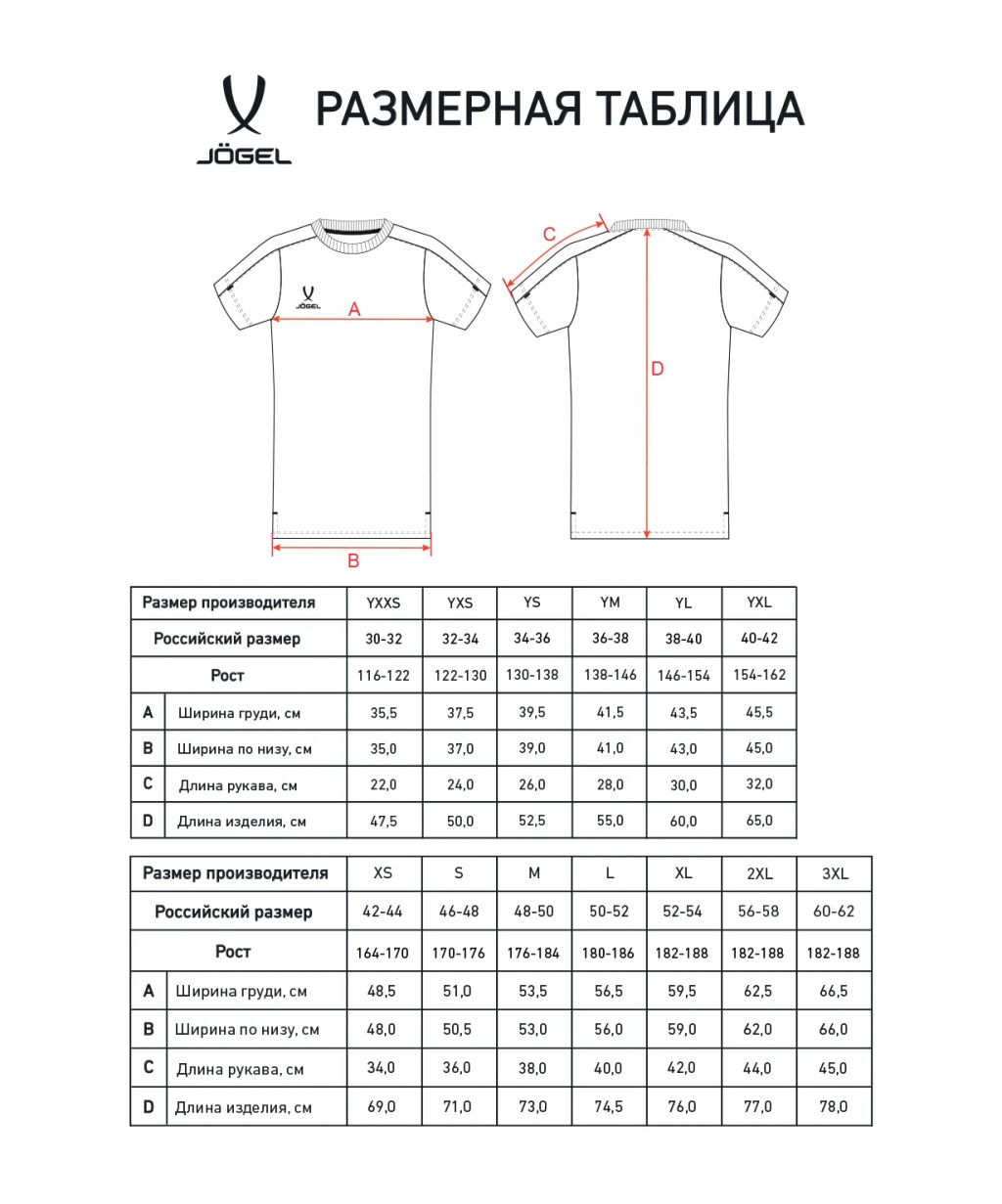 Футболка тренировочная JOGEL PREMIER PerFormDRY TRN CVC Tee, синий  фото 6