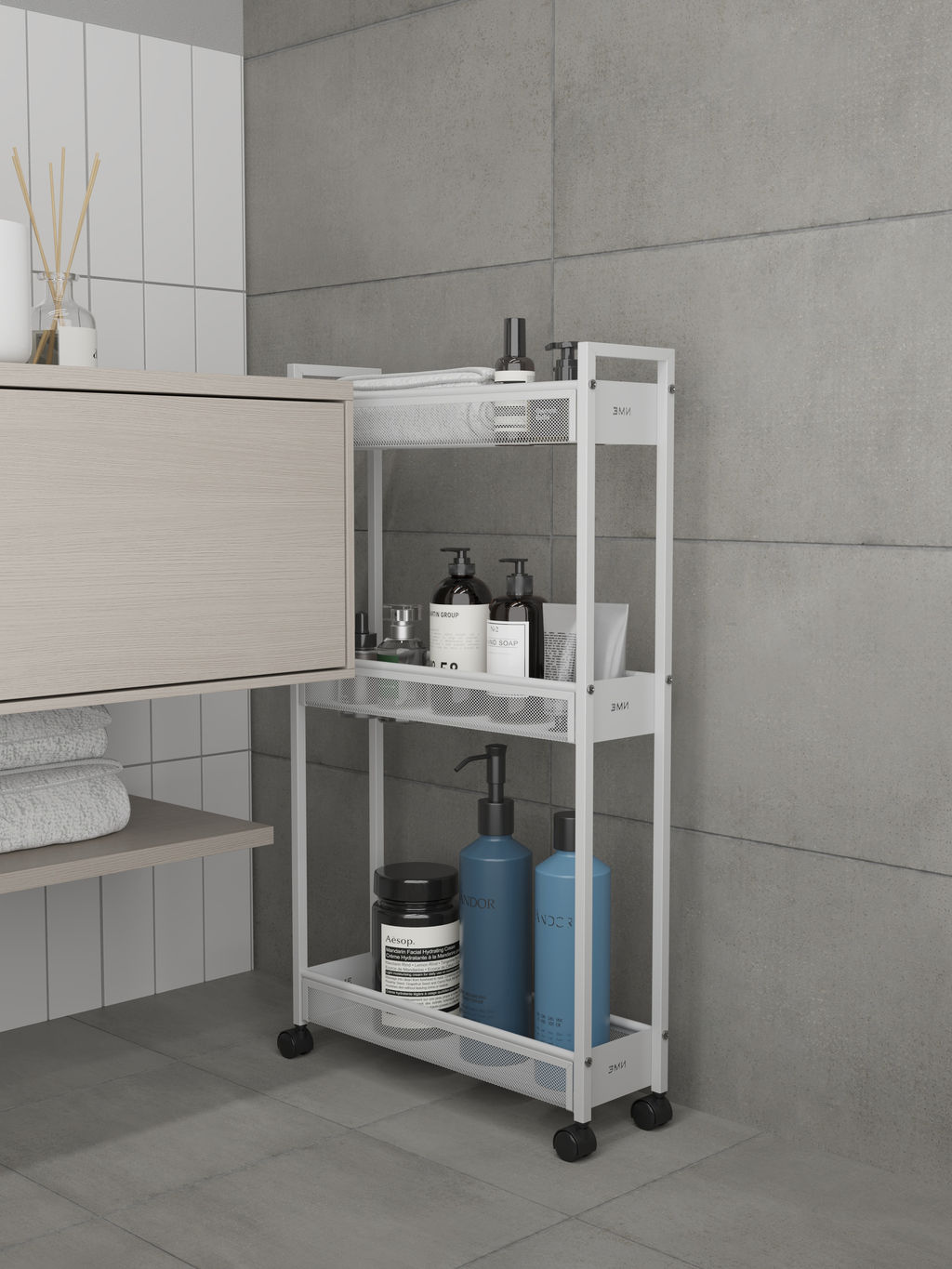 Этажерка "Вишера 13" (Белый)