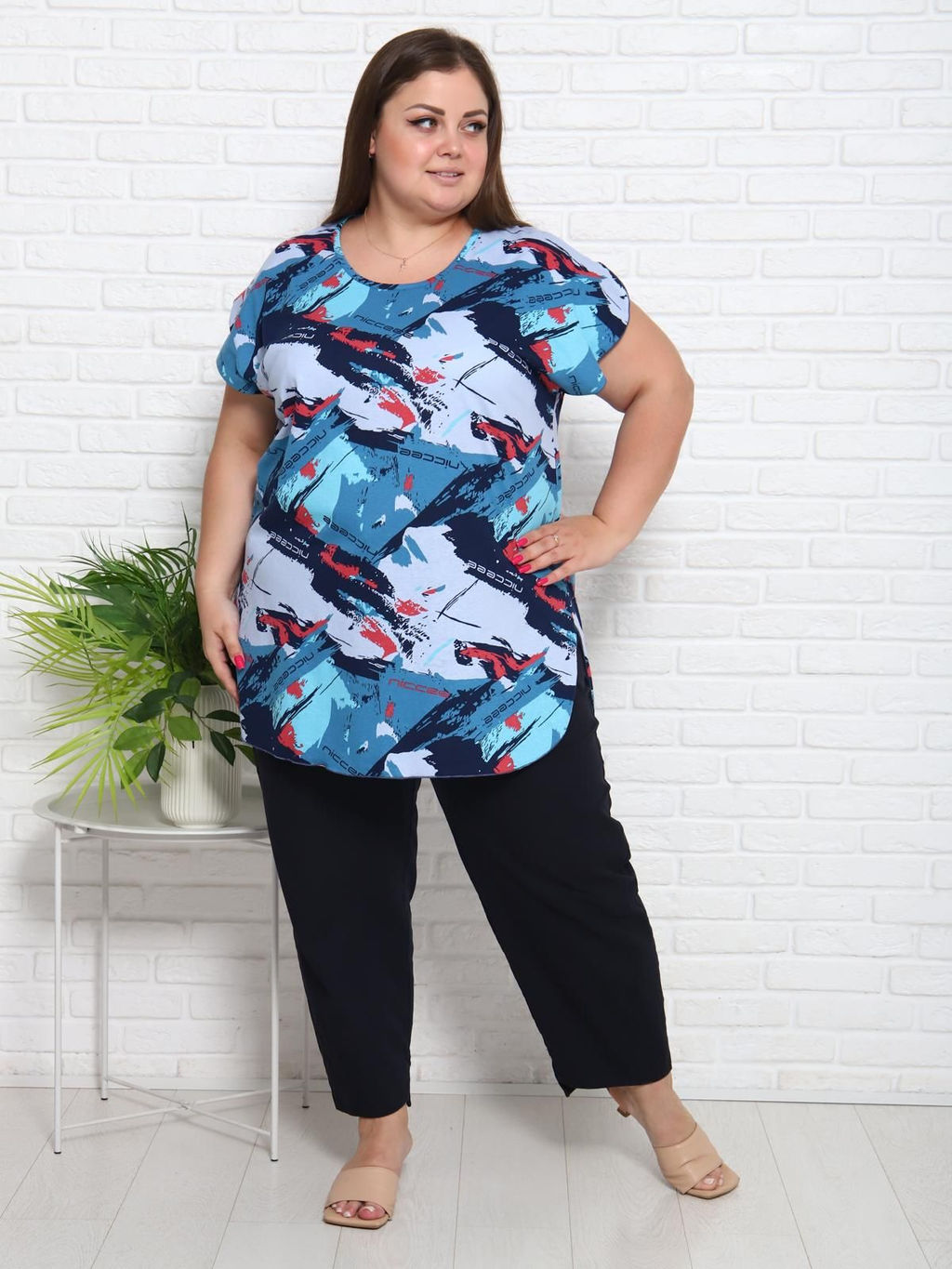 IV-CAPRIZ Этерни - туника бирюза  фото 17