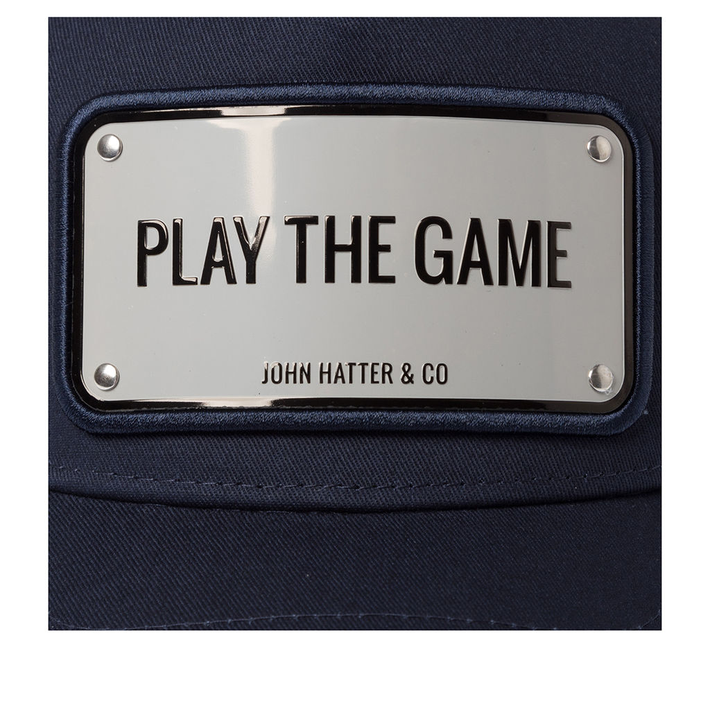 Бейсболка JOHN HATTER арт. 1-1092-U00 Play The Game (темно-синий)  фото 4