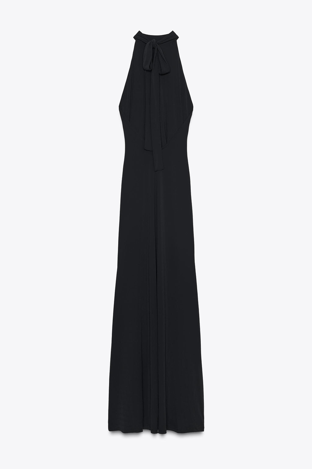 HALTER OPEN BACK MAXI DRESS - Zara фото 7