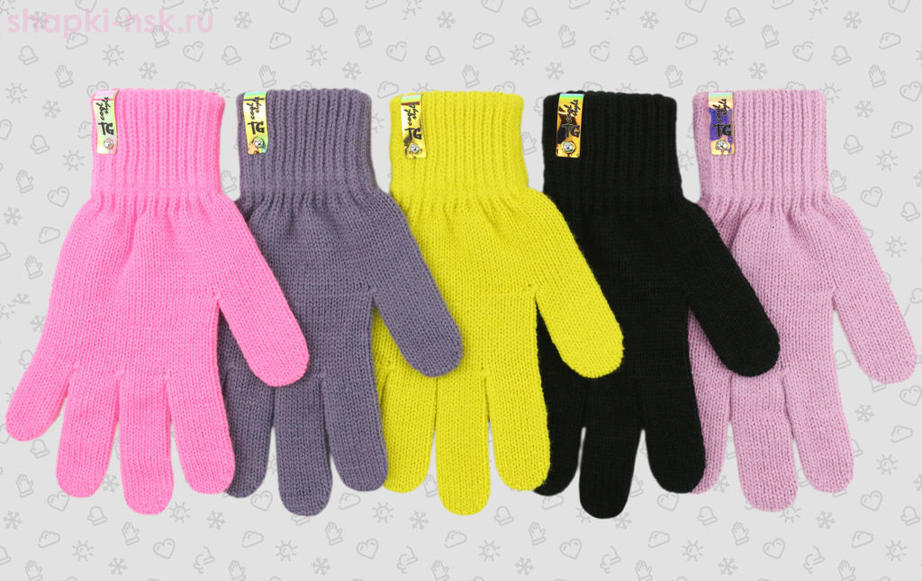 466-TG (р-р16/9-10 лет) Перчатки - Теплыши фото 2