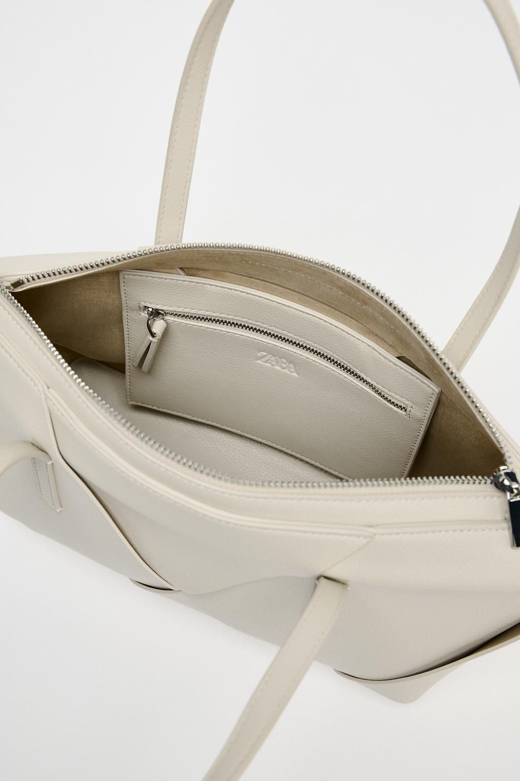 WOVEN ELONGATED HANDBAG - Zara фото 13