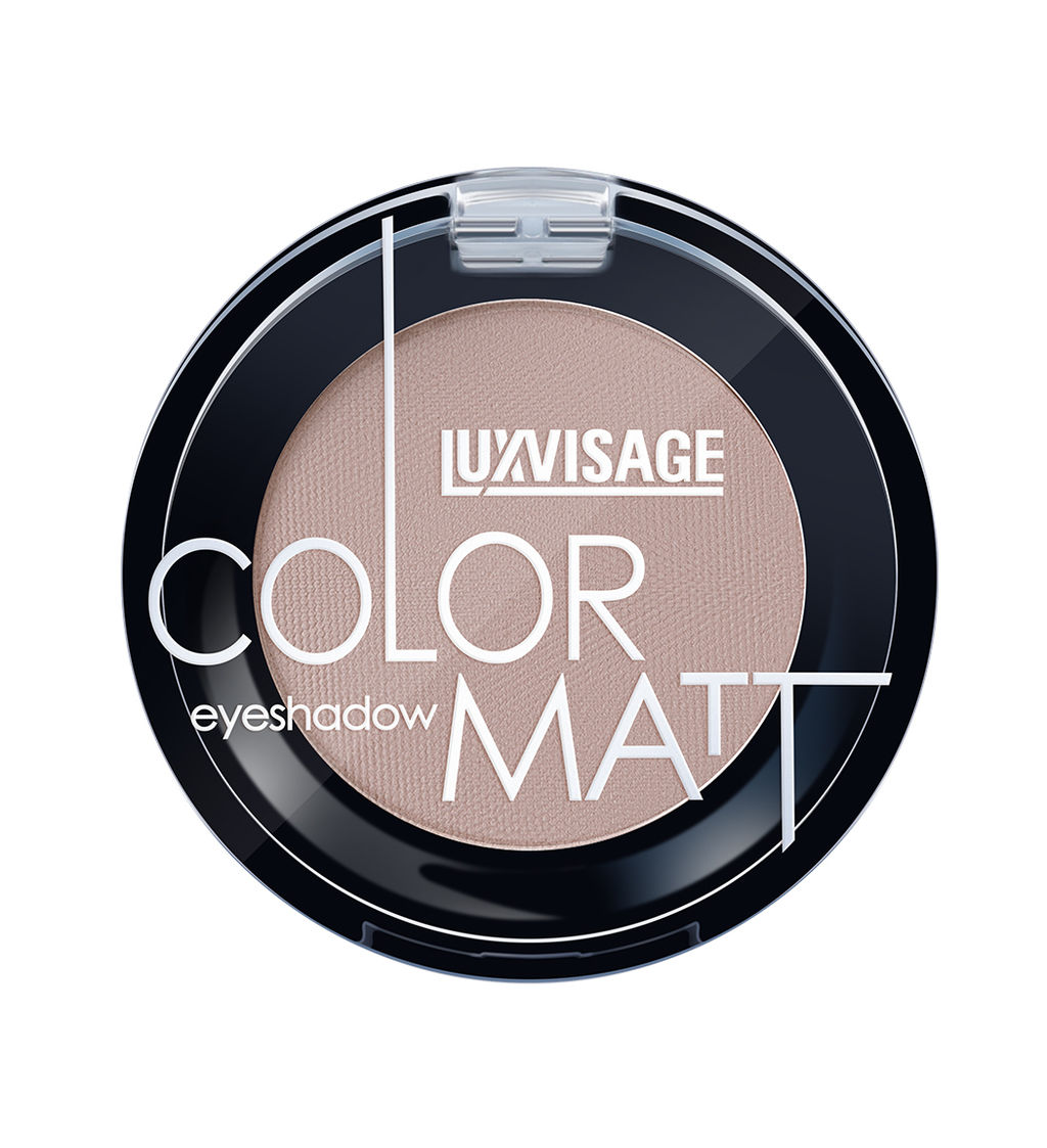 LuxVisage Тени для век COLOR MATT, тон 12 taupe 1.5г