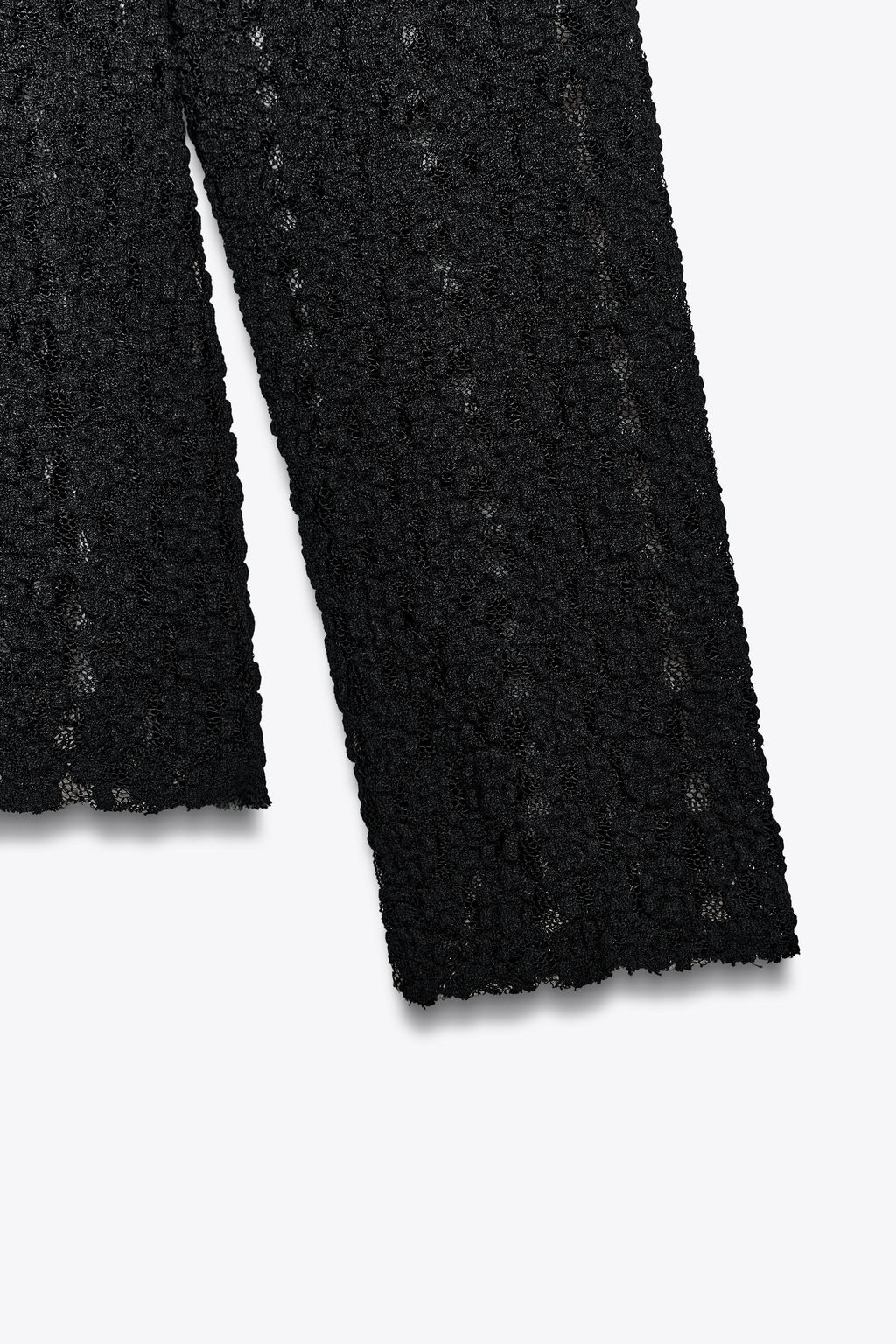 LACE TOP WITH RUFFLES - Zara фото 8