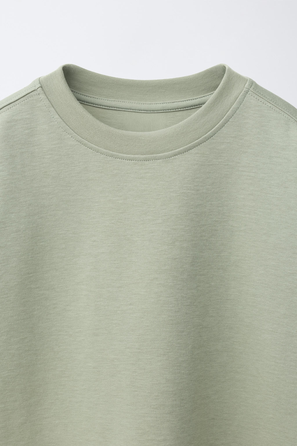 CAMISETA LISA INTERLOCK / Gris topo
