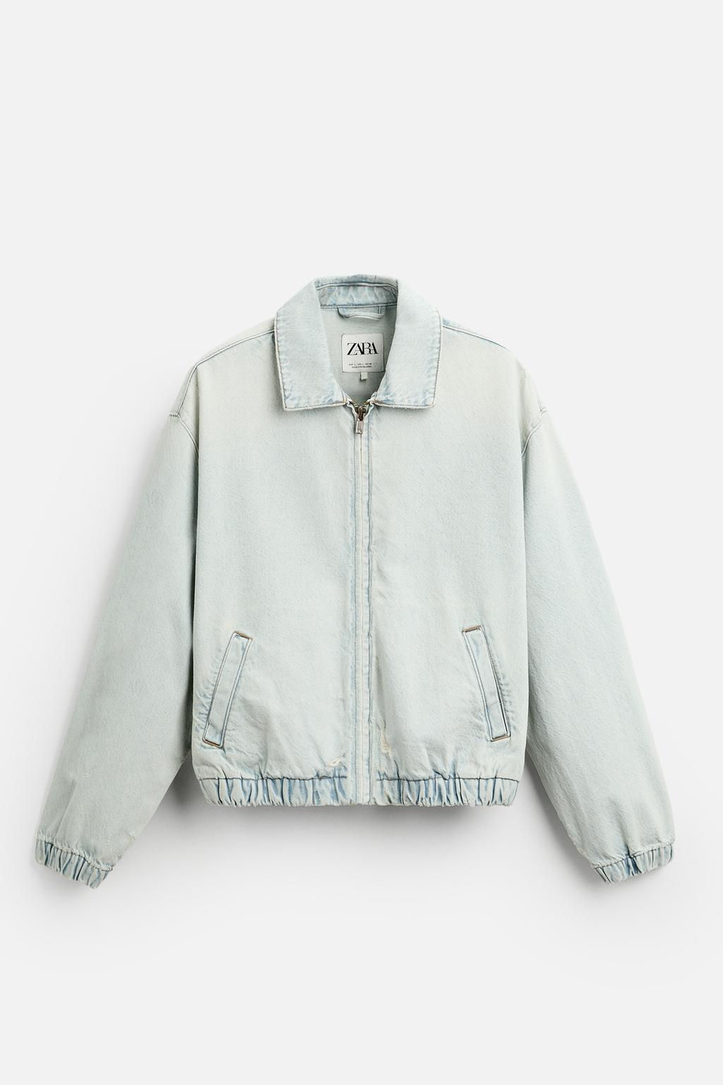OVERDYED DENIM JACKET - Zara фото 6
