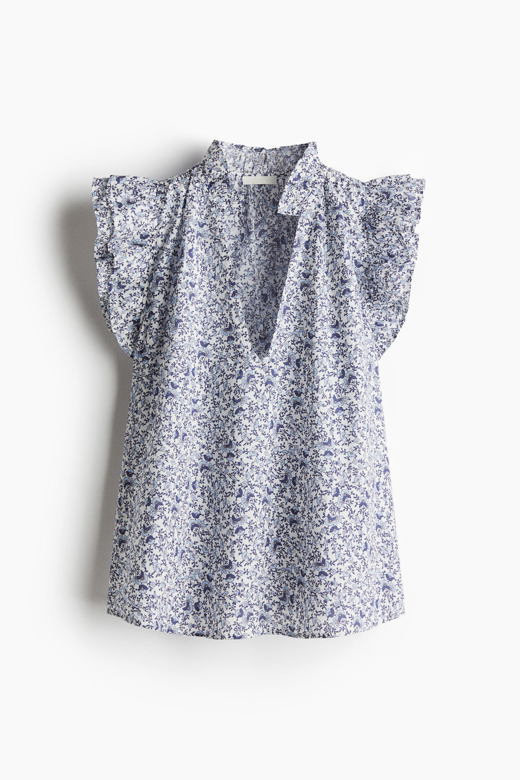 Blusa con ribetes de volante - H&m фото 2