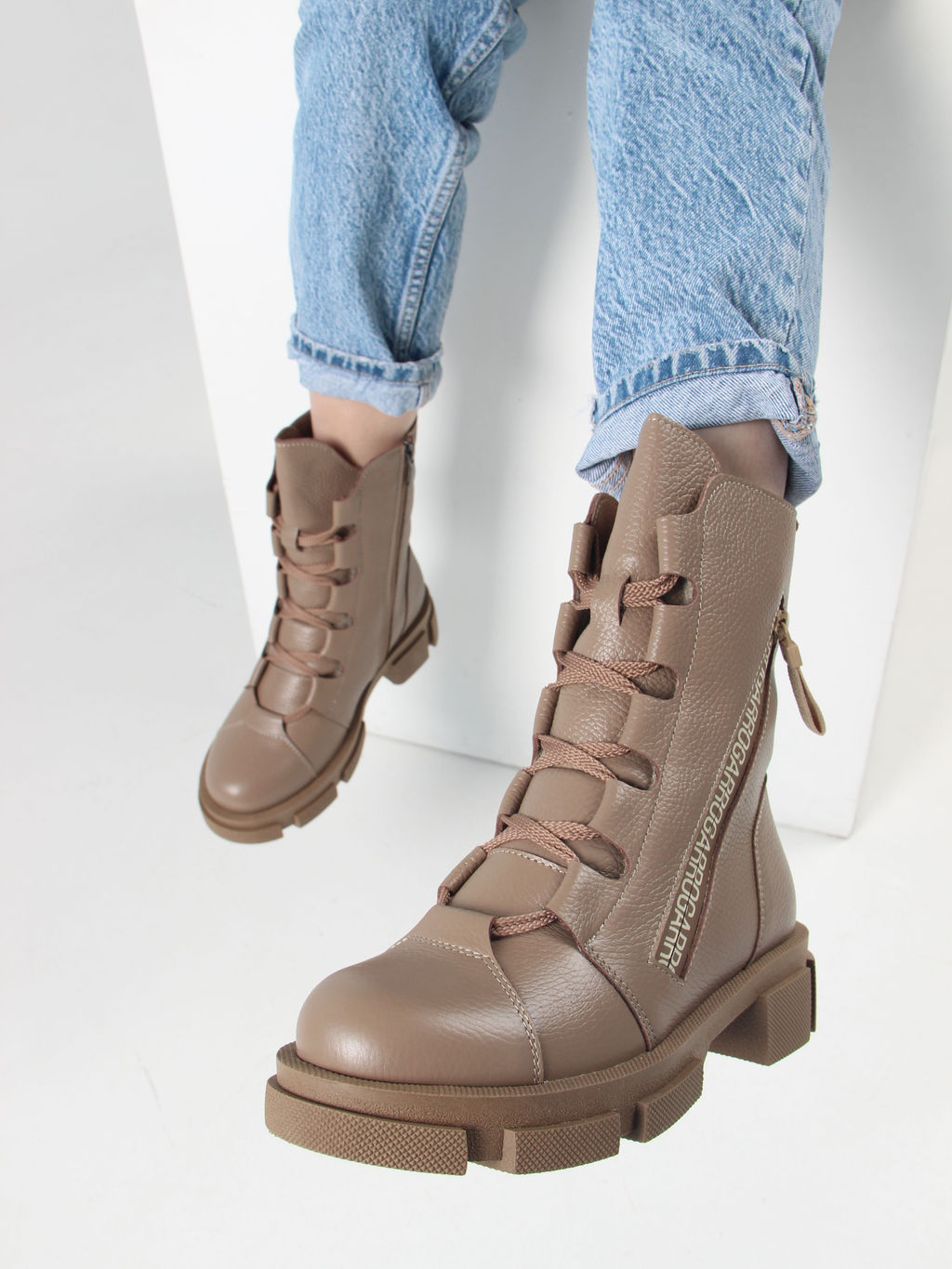 Ботинки 418.21074nut.cocoa flotter/шерсть