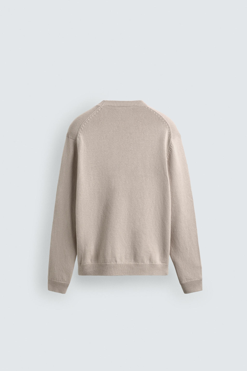 JERSEY REGULAR FIT ALGOD?N - LINO / Crudo - Zara фото 8