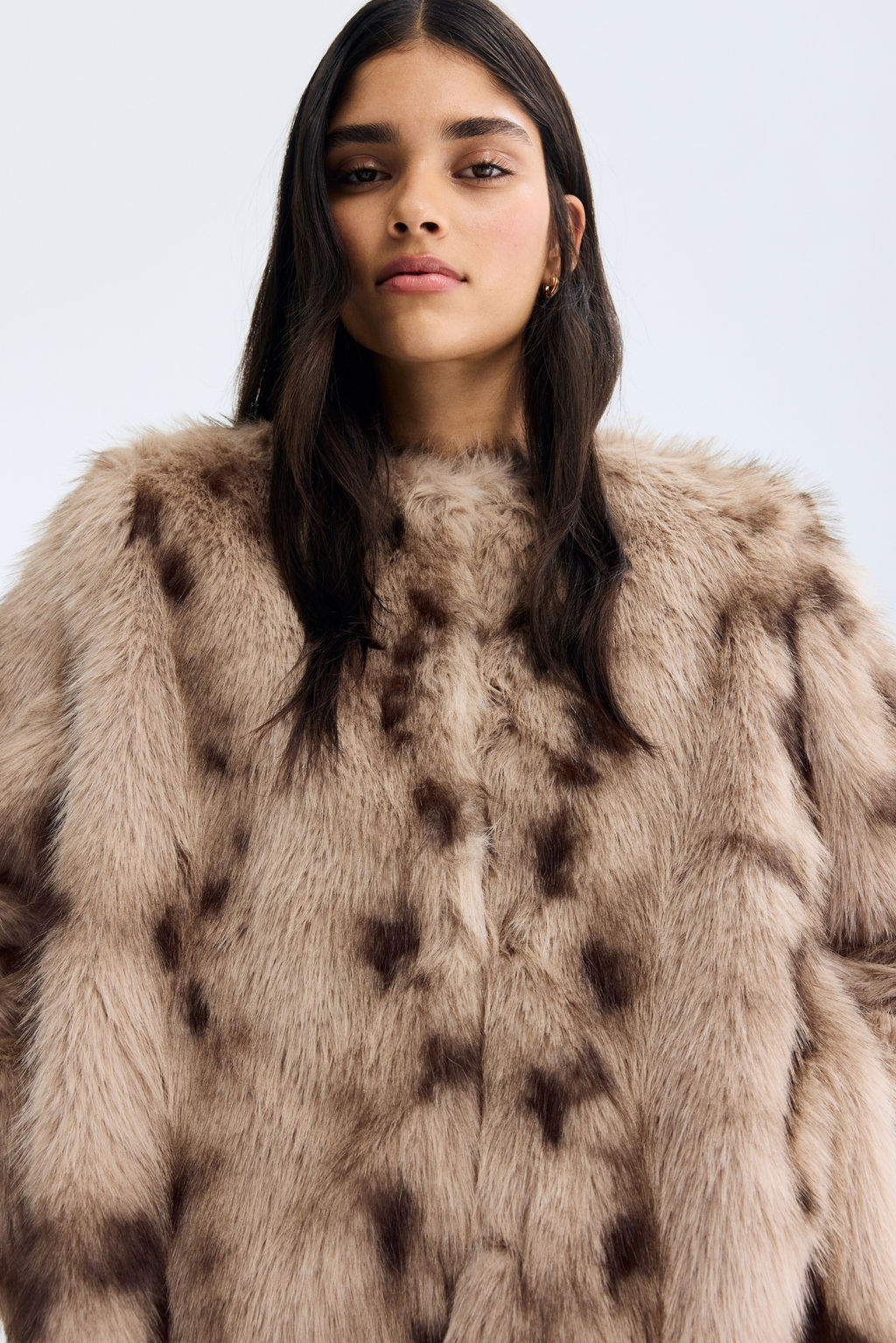 Abrigo efecto pelo - H&m фото 4
