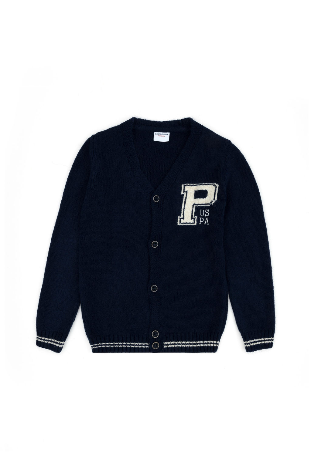 U. S. Polo Assn Темно-синий трикотажный кардиган для мальчика - U.s. polo assn фото 7
