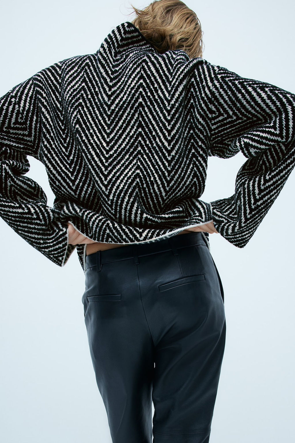 Jersey en mezcla de lana con cuello perkins - H&m фото 5