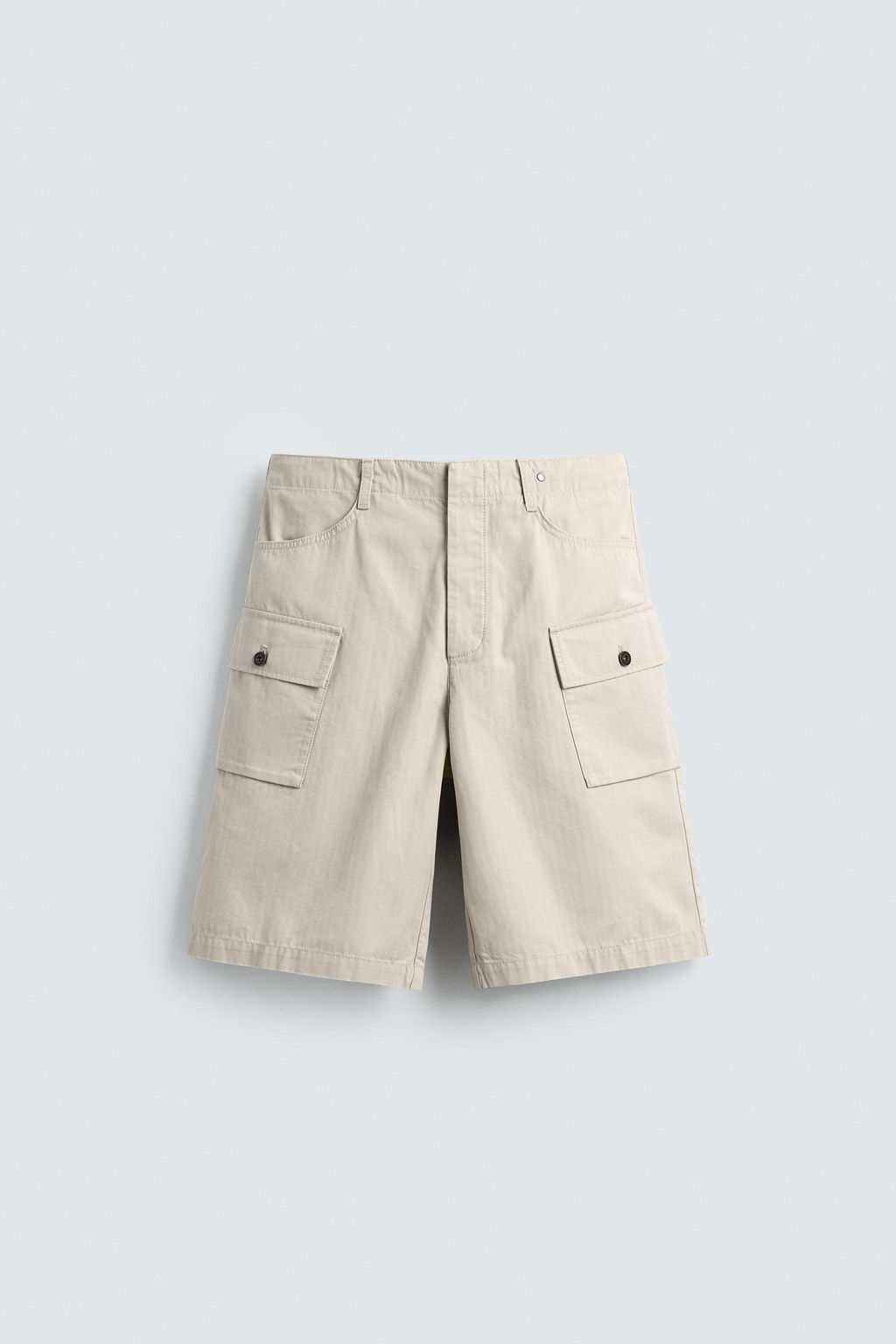 BERMUDA CARGO REGULAR FIT ESPIGA / Arena