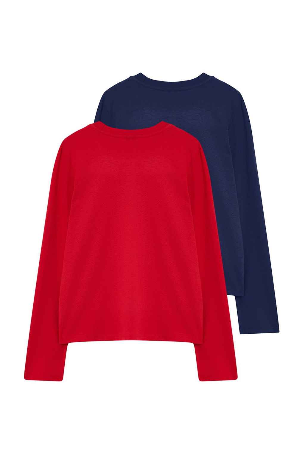 TRENDYOLMILLA Siyah-Gri 2li Paket %100 Pamuk Bisiklet Yaka Regular/Normal Kesim Orme T-Shirt TWOAW25TS00001 фото 7