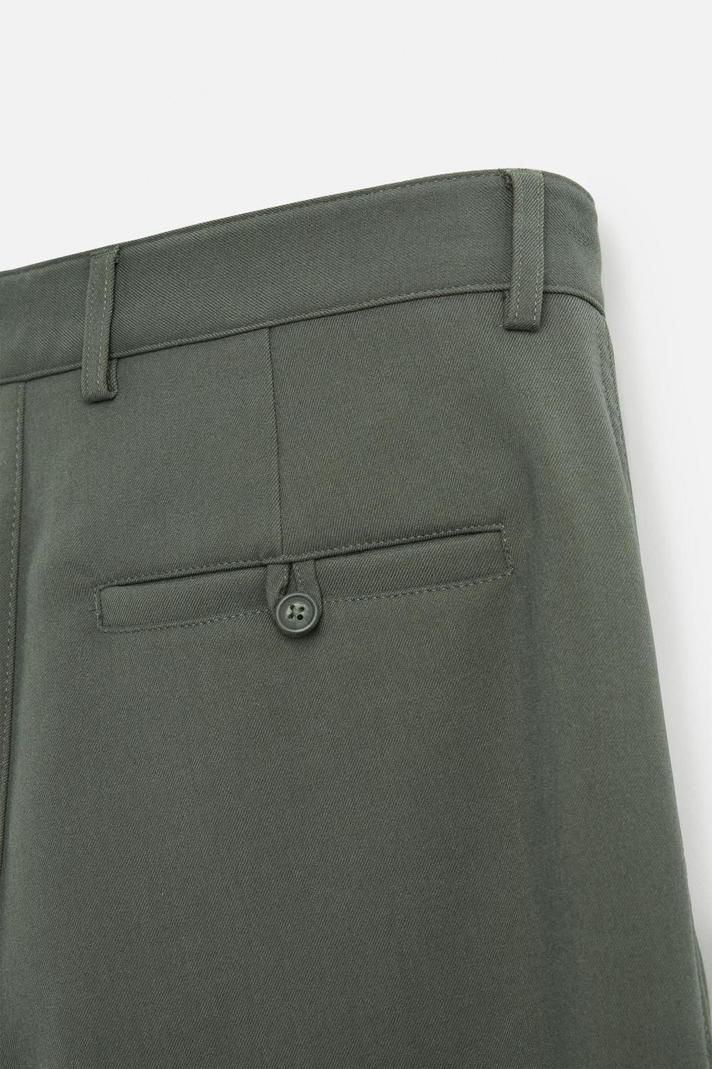 STRAIGHT-LEG TROUSERS - Zara фото 10
