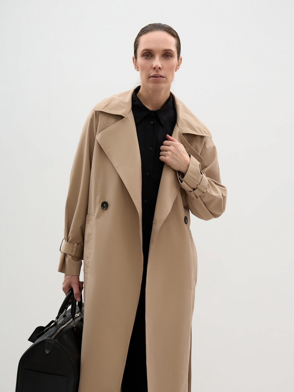 Conso/SL 240128 - beige Тренч женский