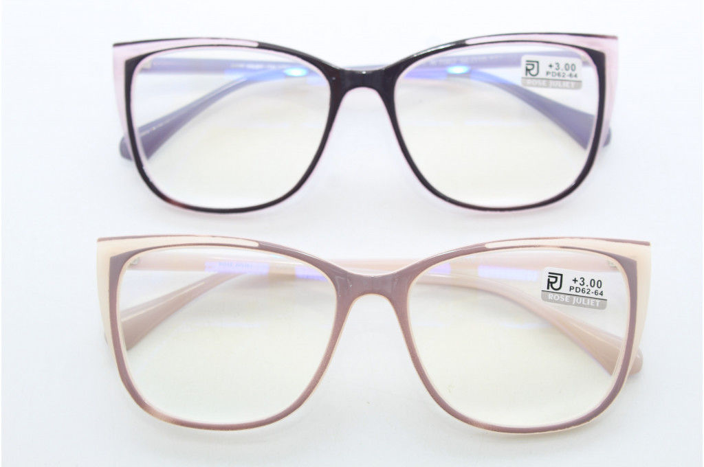 Готовые очки ROSE JULIET 7062 (56-19-137) антиблик