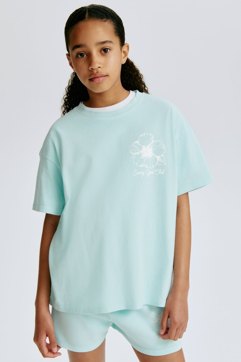 Camiseta estampada de algod?n - H&m фото 6