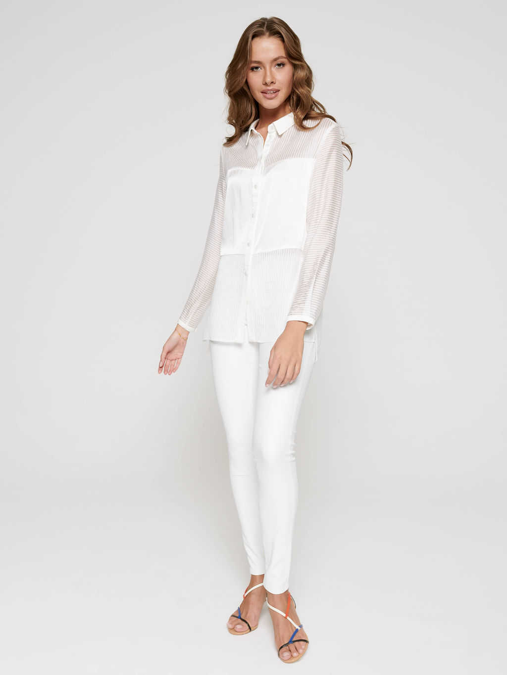 CONTE Блузка женская LBL 1095 off-white - Conte elegant фото 4