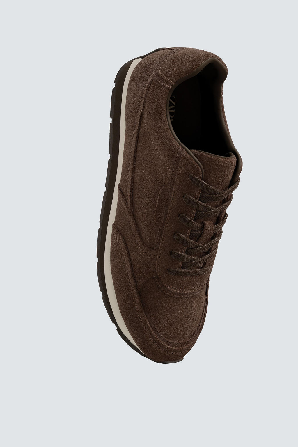 CASUAL LEATHER TRAINERS - Zara фото 5
