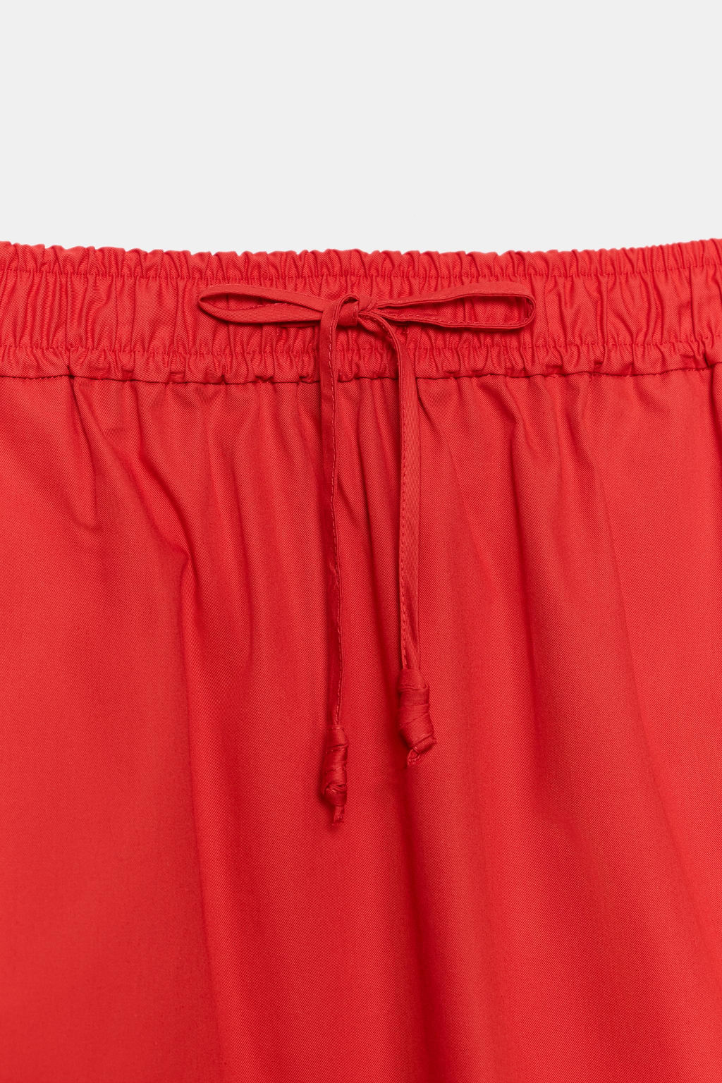 FALDA MIDI POPEL?N ZW COLLECTION / Rojo - Zara фото 6