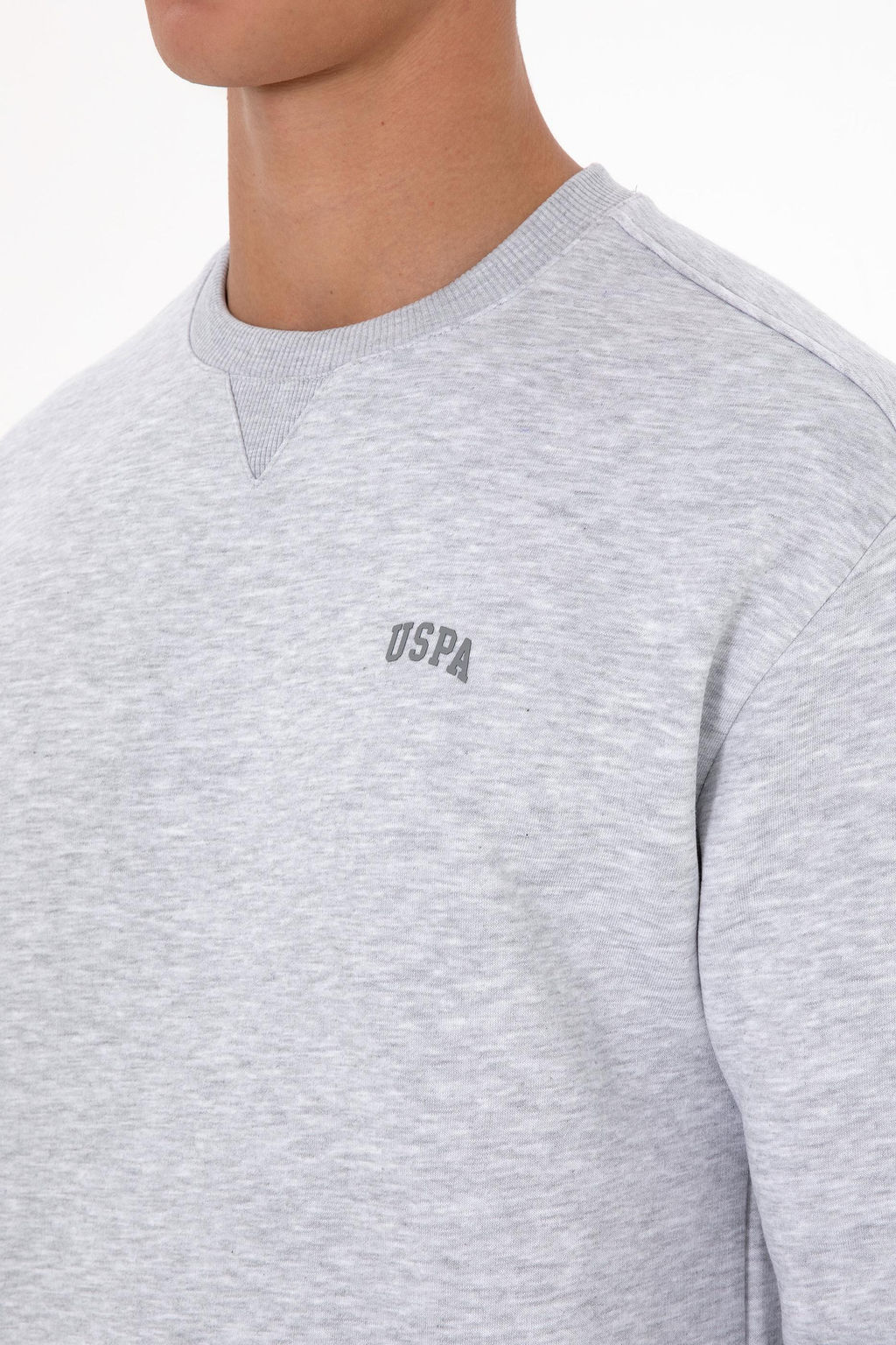 Erkek A__k Gri Basic Sweatshirt Sepette S_rpriz _ndirim - U.s. polo assn фото 7