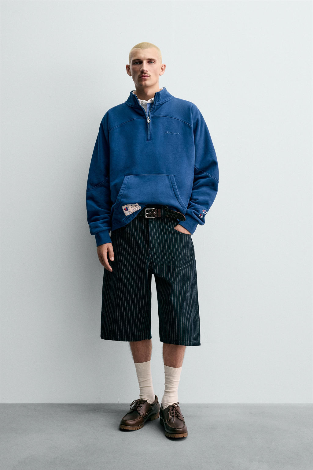 CHAMPION ® X ZARA QUARTER-ZIP SWEATSHIRT