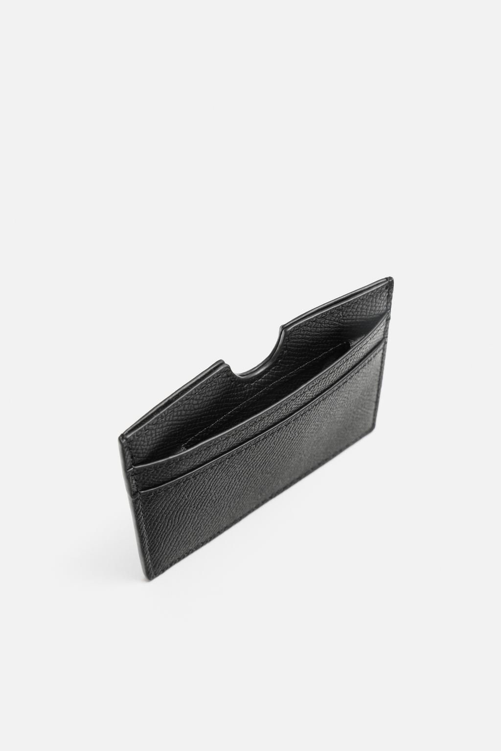 TEXTURED CARD HOLDER - Zara фото 4