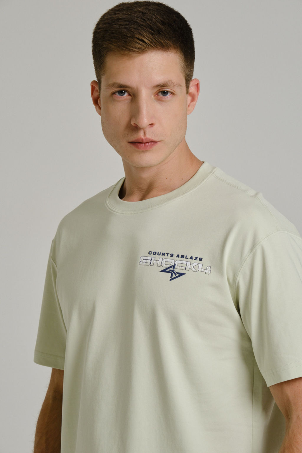 Футболка Светло-зеленый SHOCK 4 SS Tee - Anta фото 3