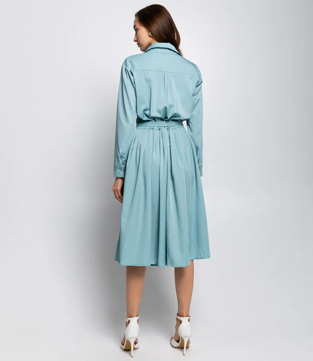 Платье #КТ8517, мята