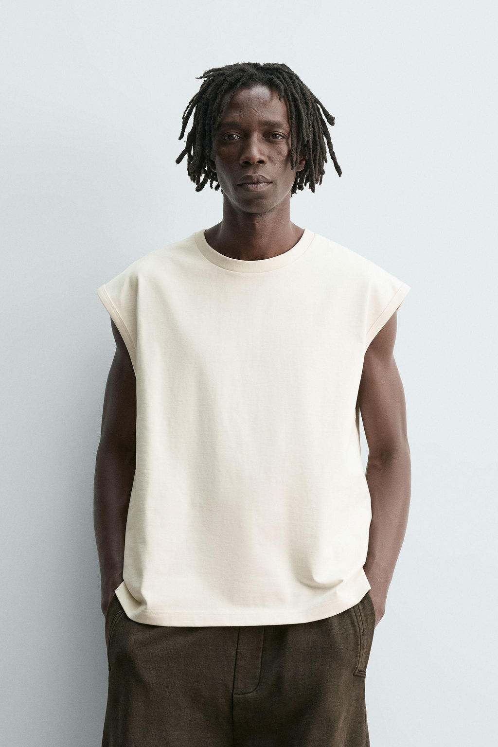 NEOPRENE EFFECT TANK TOP - Zara фото 2