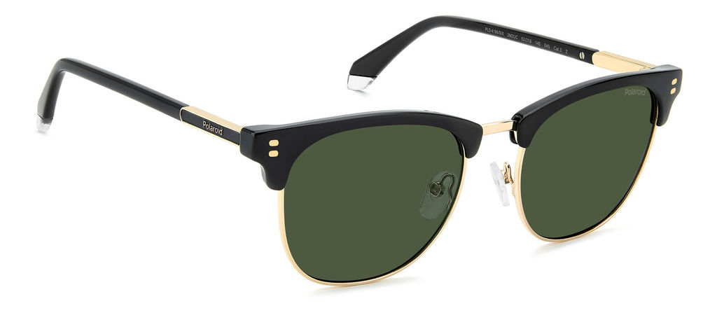 Солнцезащитные очки POLAROID PLD 4196/S/X Чёрный, мужские  фото 3