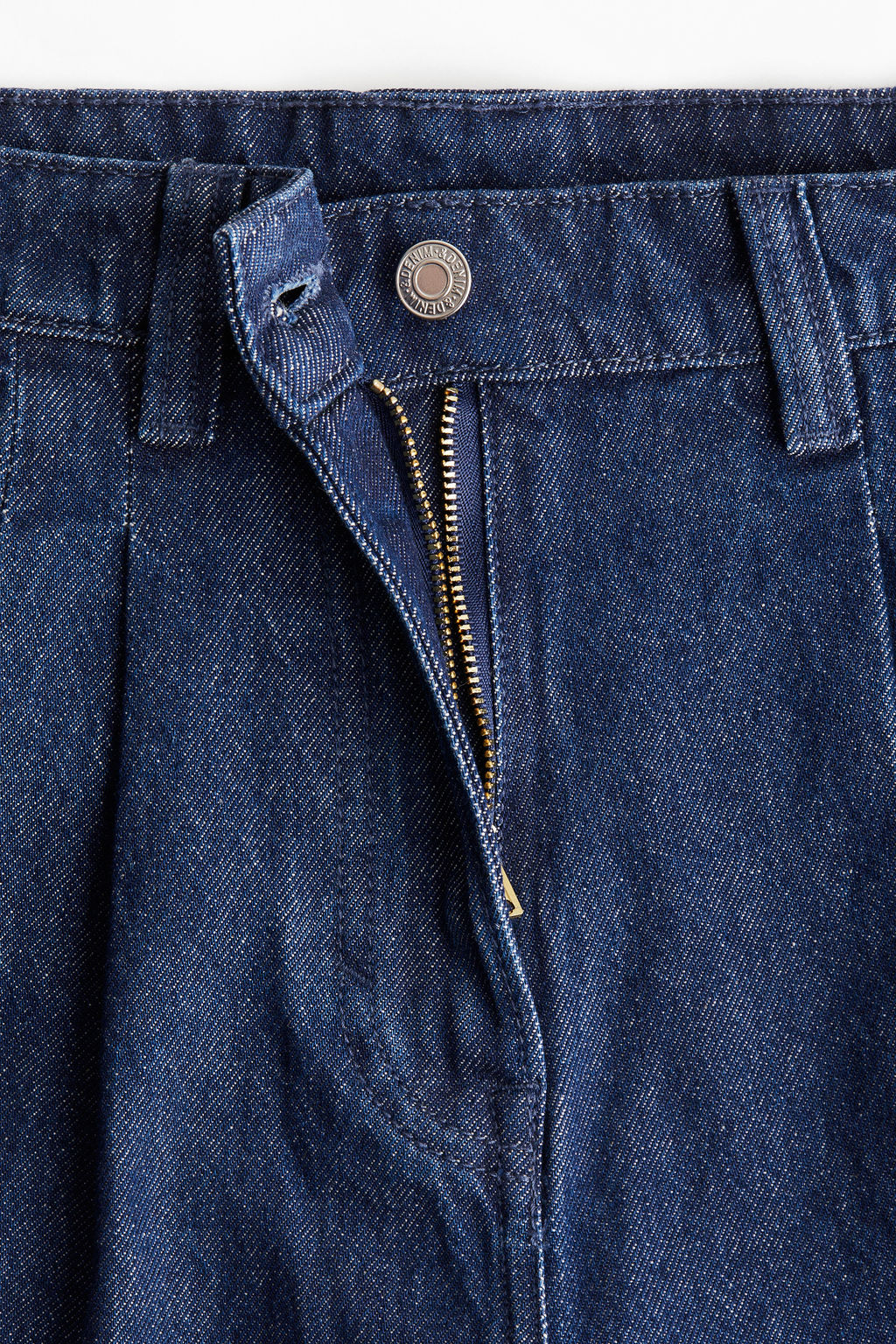 Bermudas denim con pinzas - H&m фото 5