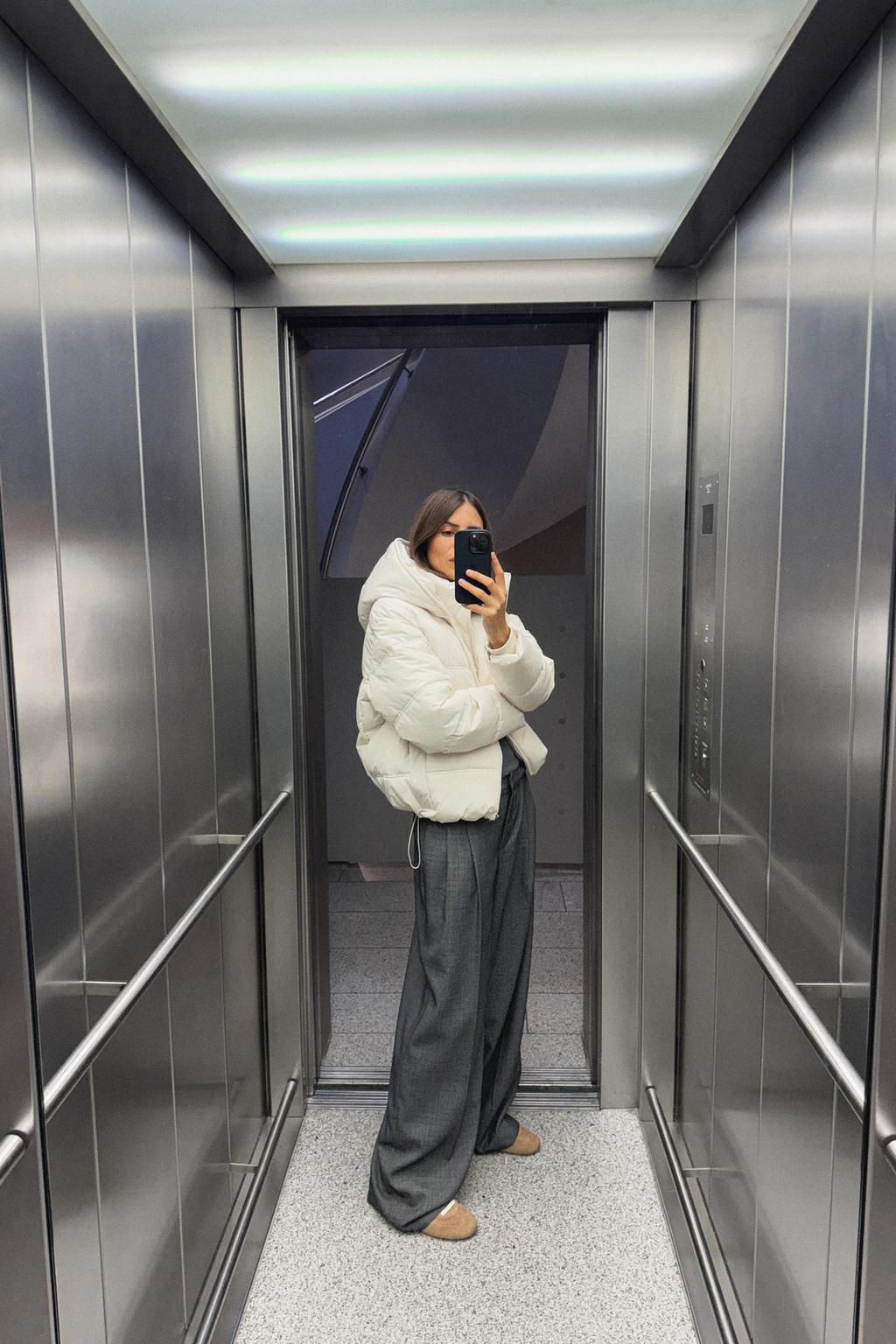 WATER AND WIND PROTECTION SHORT PUFFER ANORAK - Zara фото 12