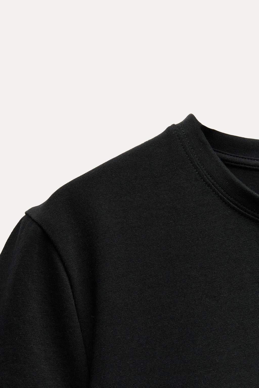 HEAVY COTTON T-SHIRT - Zara фото 41