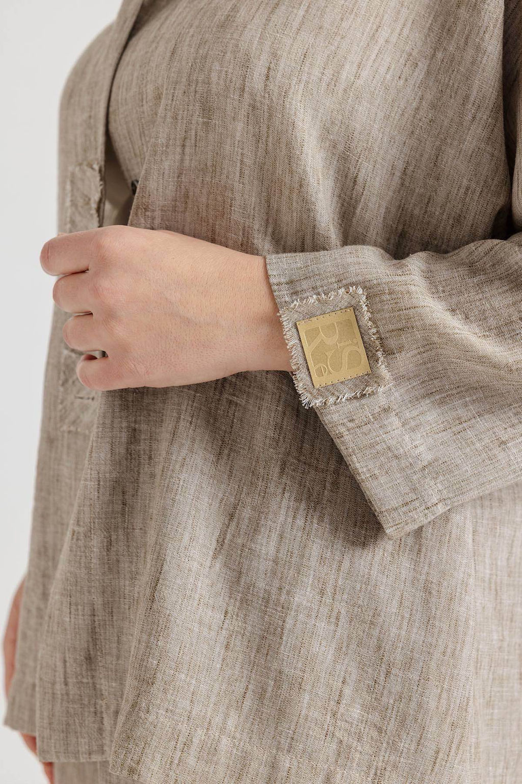 Жакет женский 4524/01/Бежевый - Rise фото 5