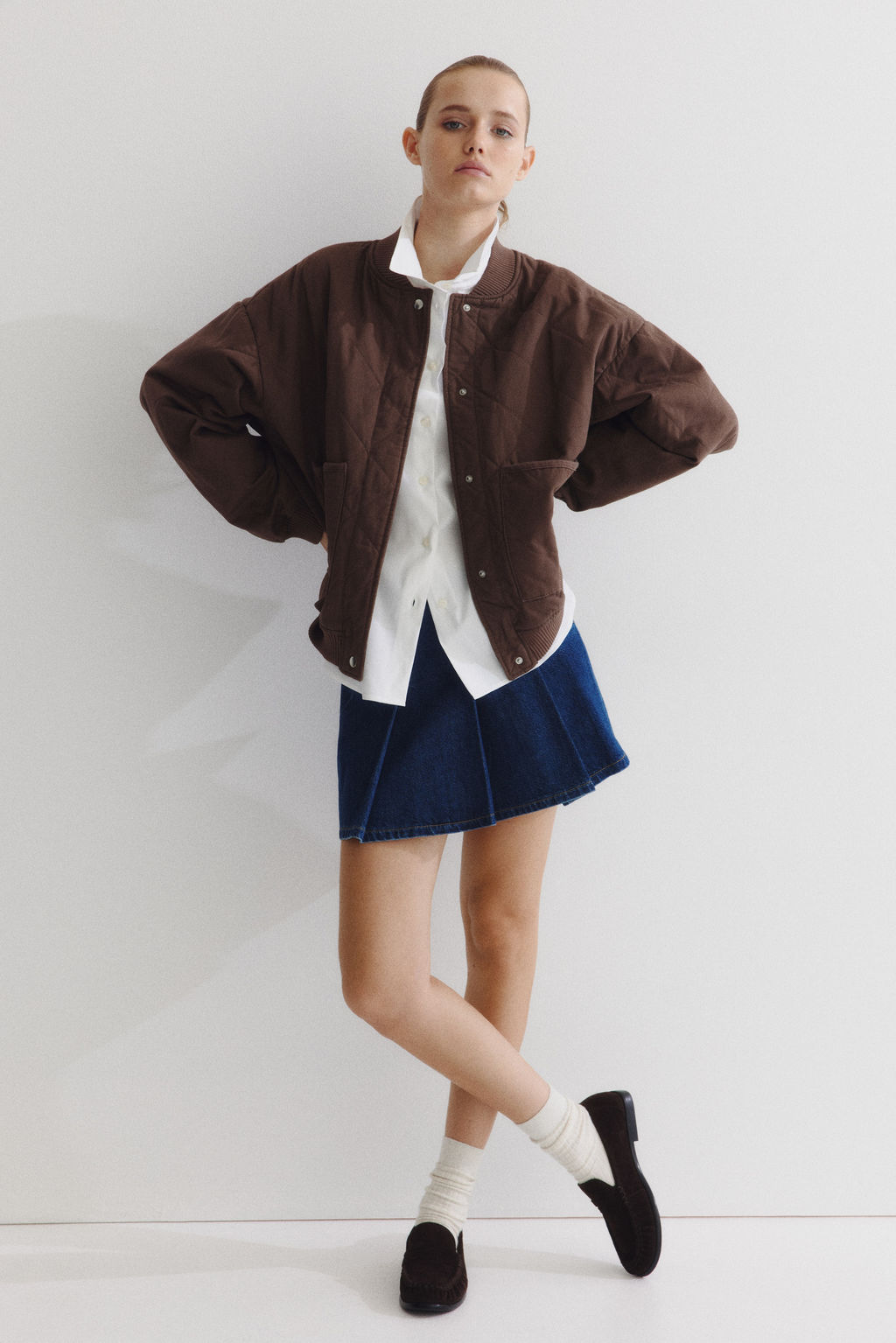 Cazadora bomber acolchada - H&m фото 6