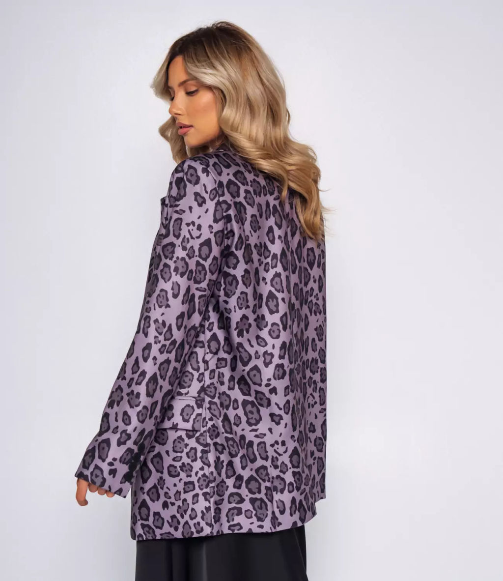 Пиджак #БШ2603, серый