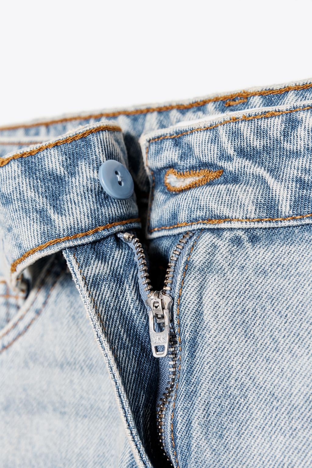Z1975 STRAIGHT HIGH-WAIST FULL LENGTH JEANS - Zara фото 10