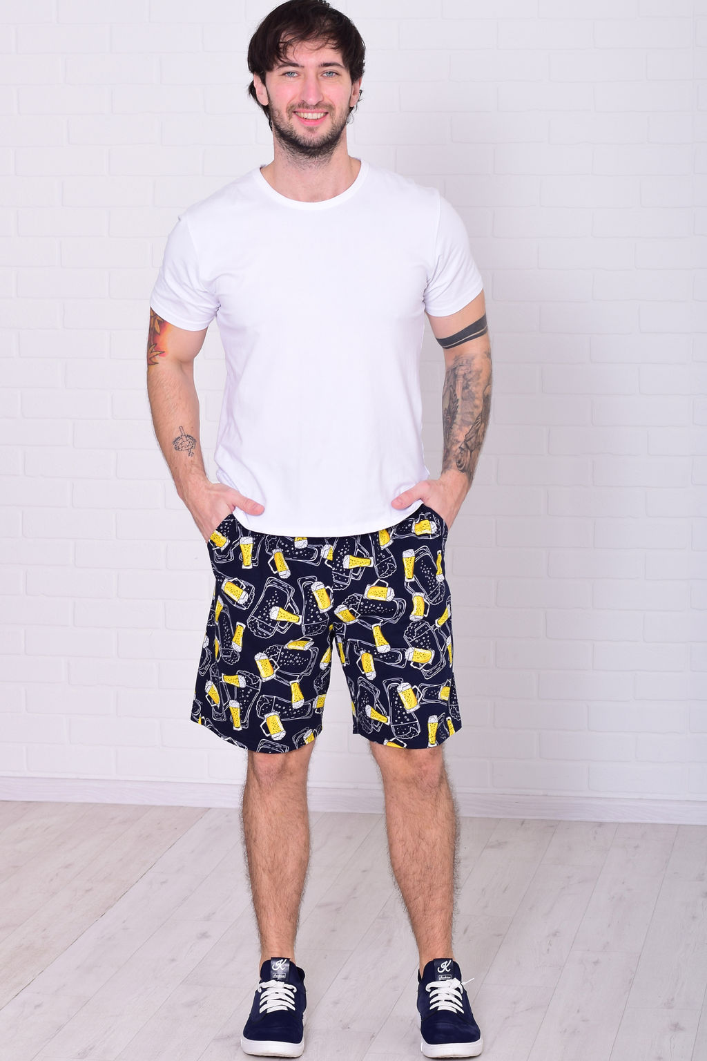 Шорты мужские 9-173 из хлопка - Новое кимоно фото 36