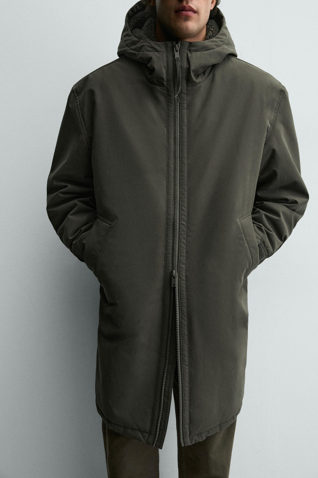 CONTRAST QUILTED JACKET - Zara фото 6